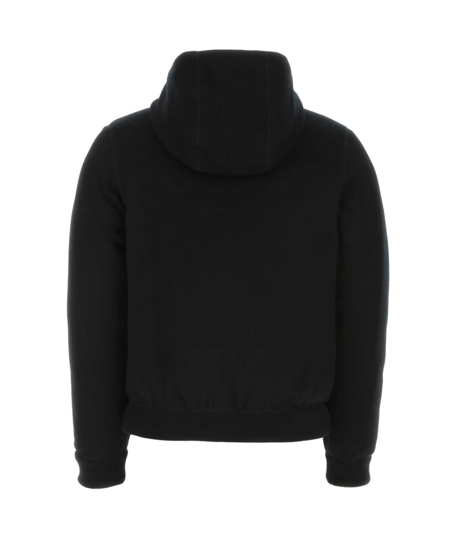 ダウンジャケット・コート Prada Black cashmere blend down jacket Prada Black Cashmere Blend Down Jacket | italist