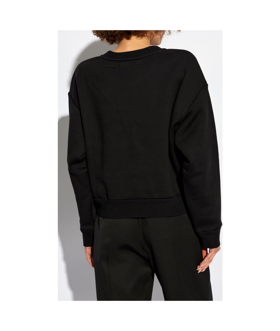 Alexander McQueen Cut And Sew Sweatshirt | italist