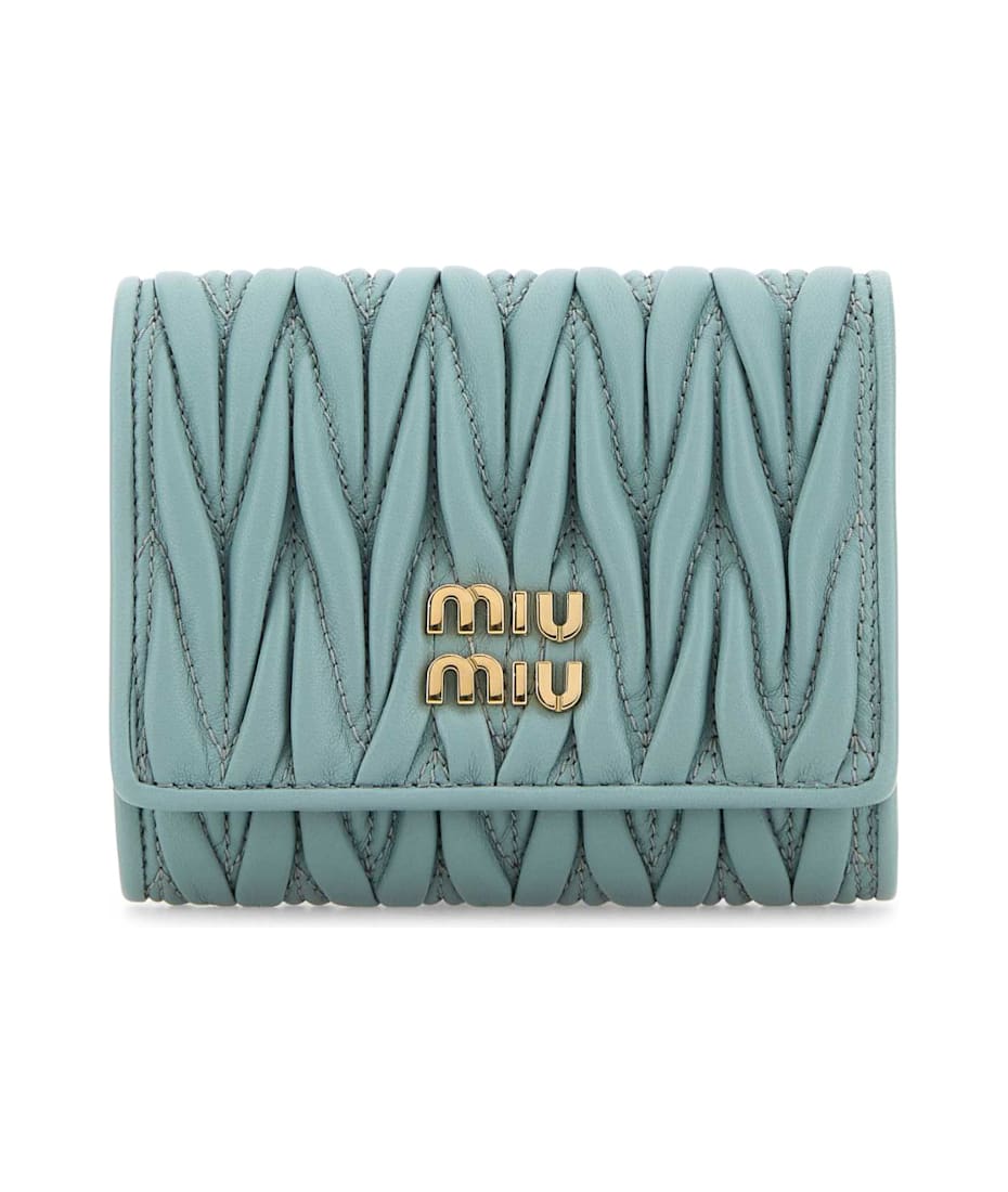 小物 MIU MIU Leather Wallet Miu Miu Leather Wallet | Brown | FARFETCH