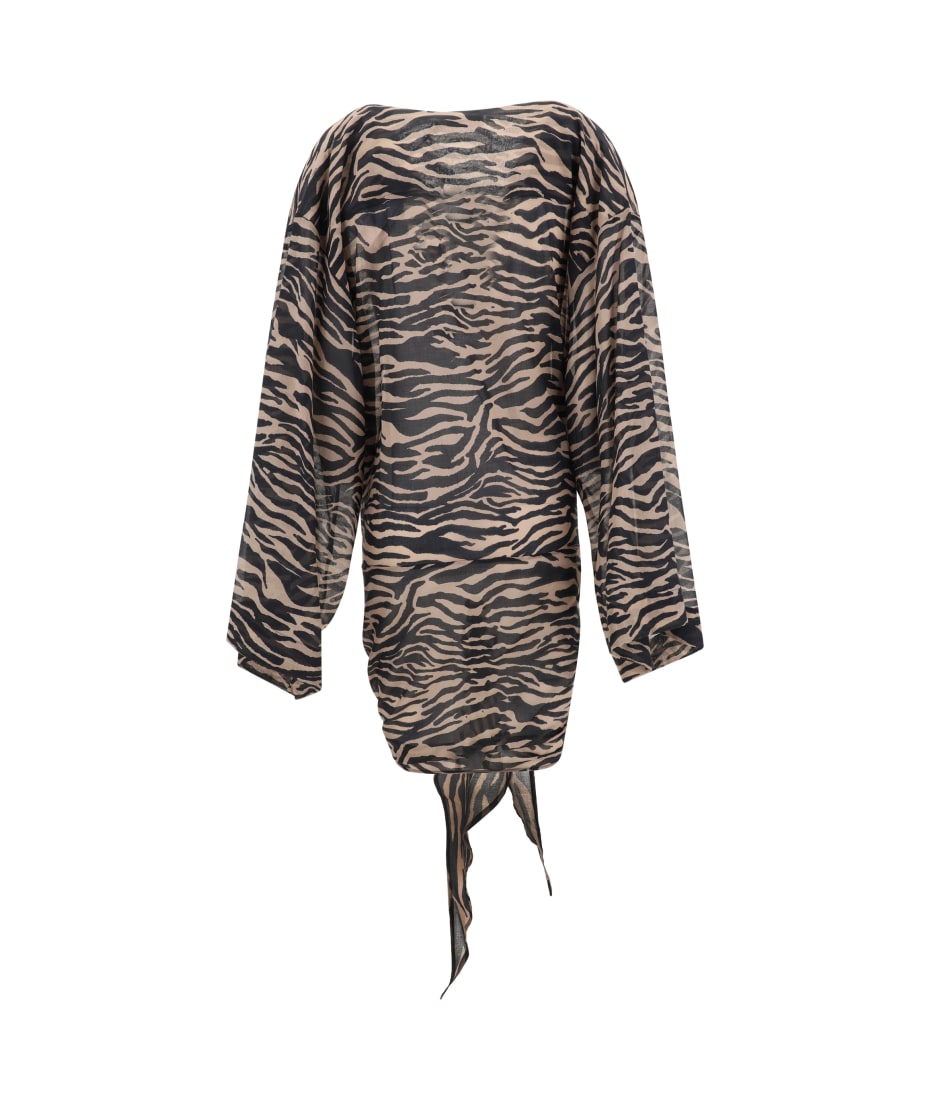 【関税込み】THE ATTICO MINI CHEMISIER DRESS The Attico Chemisier Mini Dress | italist