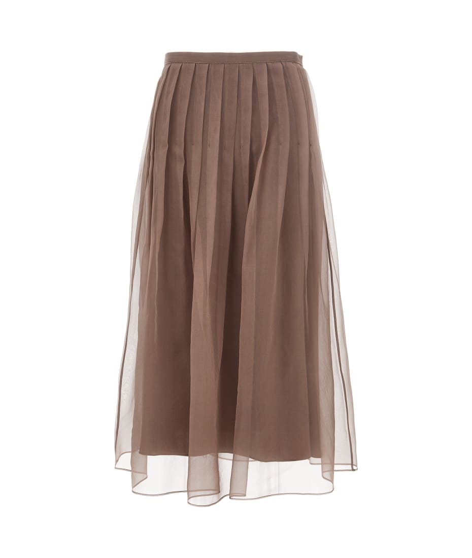 【関税込み】BRUNELLO CUCINELLI Tulle skirt Brunello Cucinelli Tulle Skirt | italist