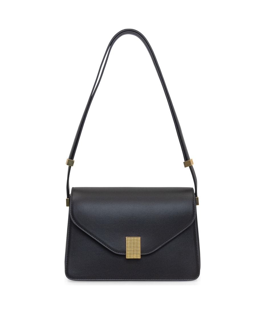 CONCERTO LEATHER CLUTCH BLACK