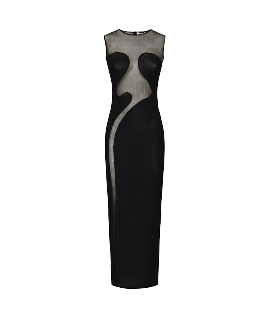 Alaia Body Conscious Knitted Tailored Dress