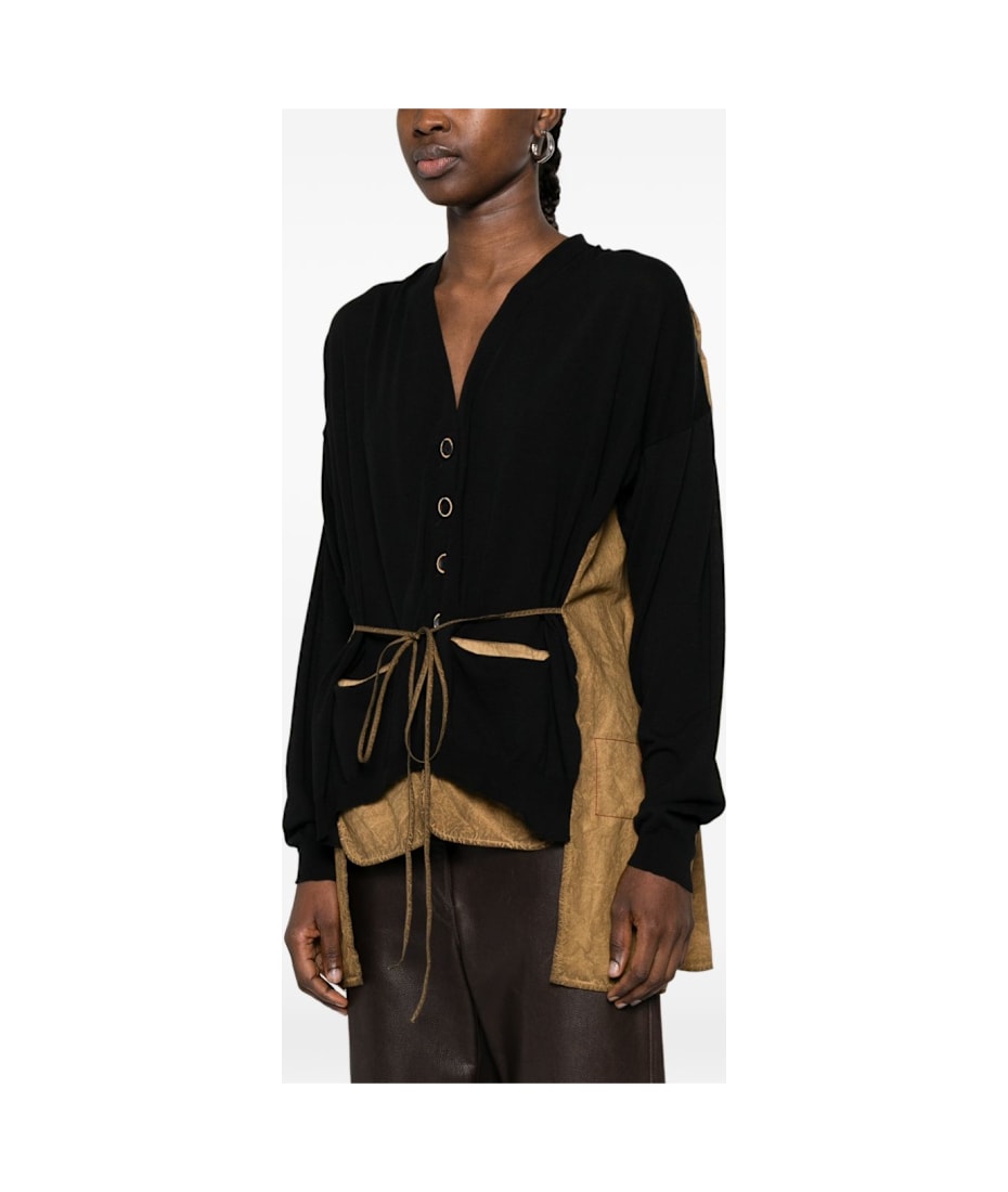 Cotton And Silk Cardigan