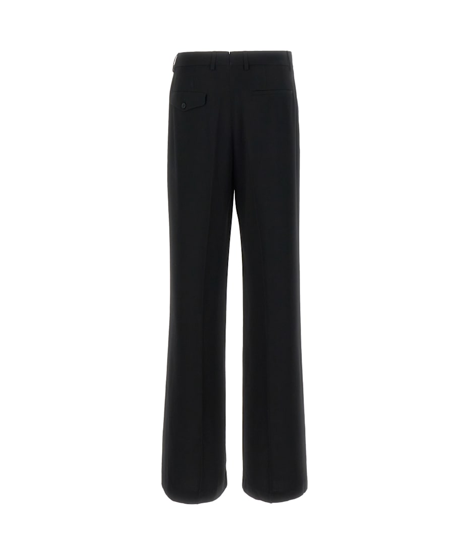 Ann Demeulemeester Black Viscose Blend Pants | italist