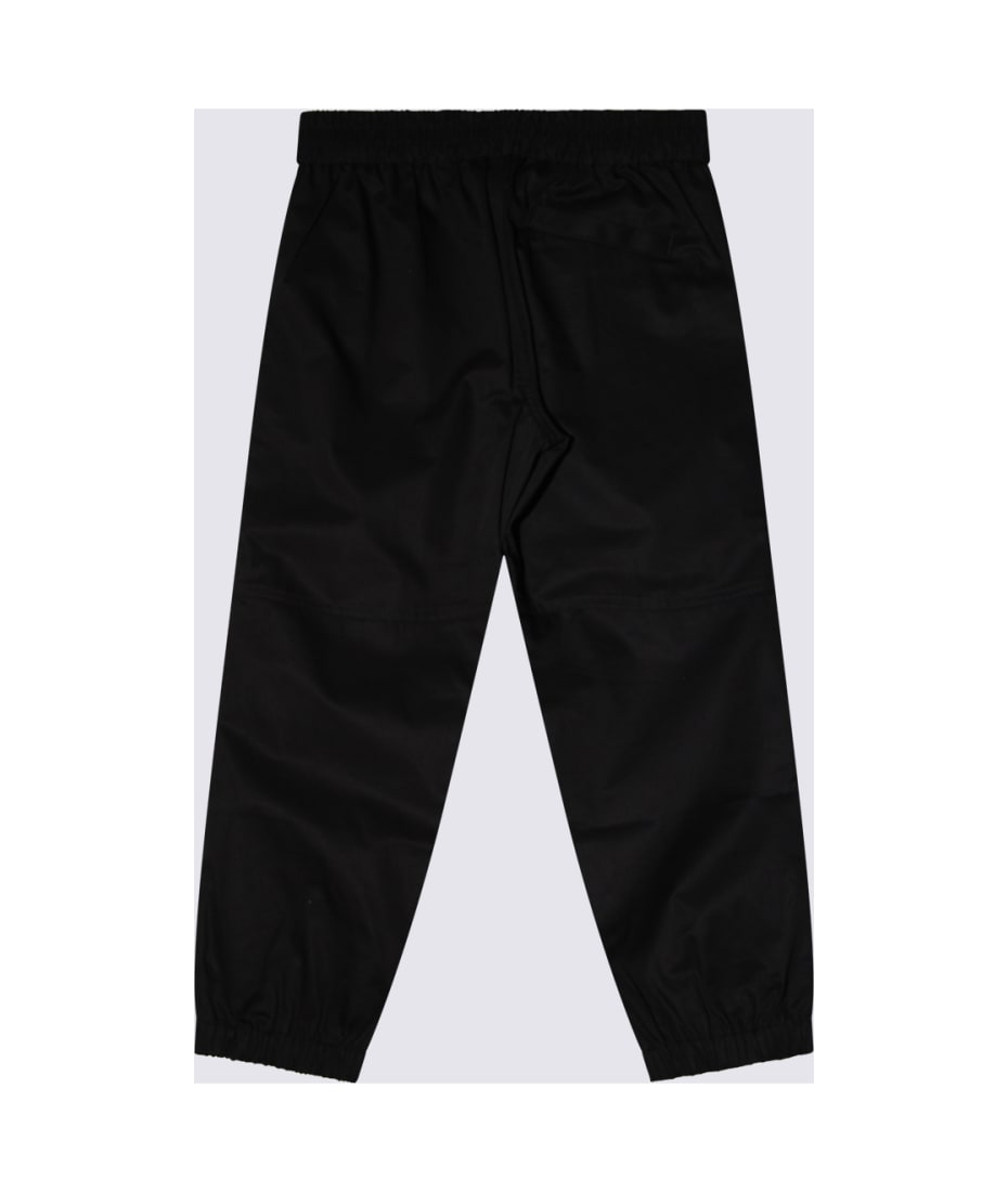 Burberry Black Cotton Pants - Black