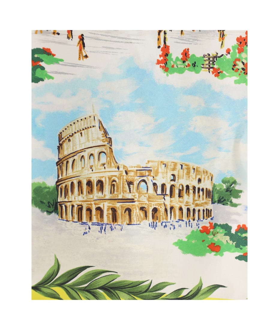 Moschino Scarf Printed Twill Jacket | italist