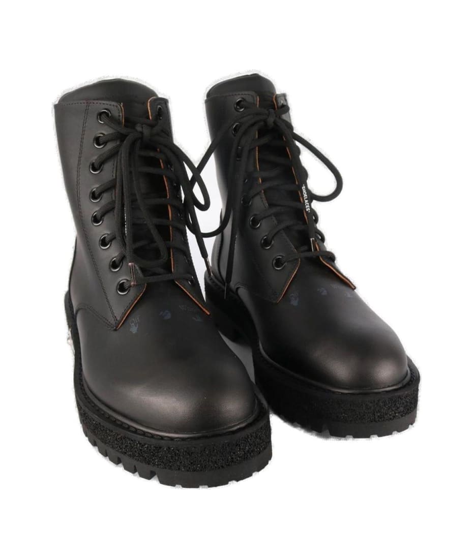 off white combat boots