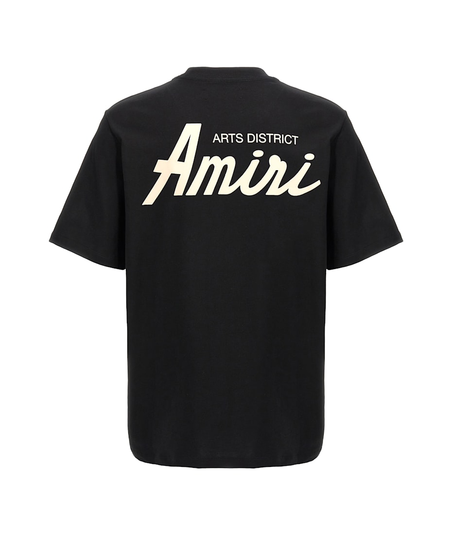 【関送込】AMIRI シティロゴ コットンジャージー Tシャツ 赤/黒 AMIRI 'city' T-shirt | italist