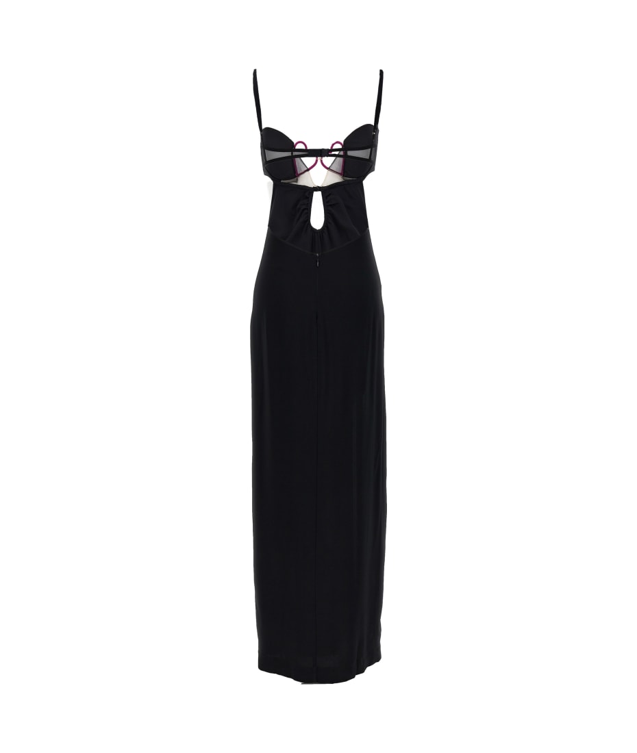 Nensi Dojaka 'heart Bra' Long Dress | italist