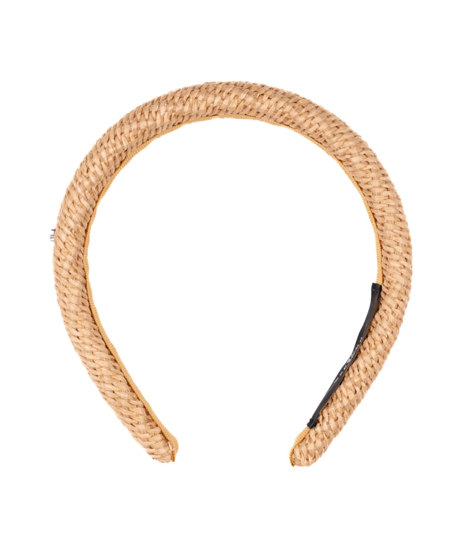 Weekend Max Mara 'eschilo' Headband In Raffia | italist