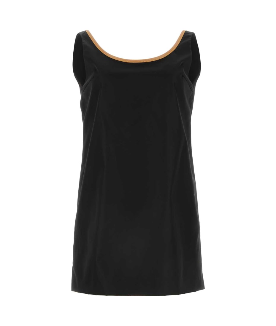 Prada Black Re-nylon Mini Dress - NERO