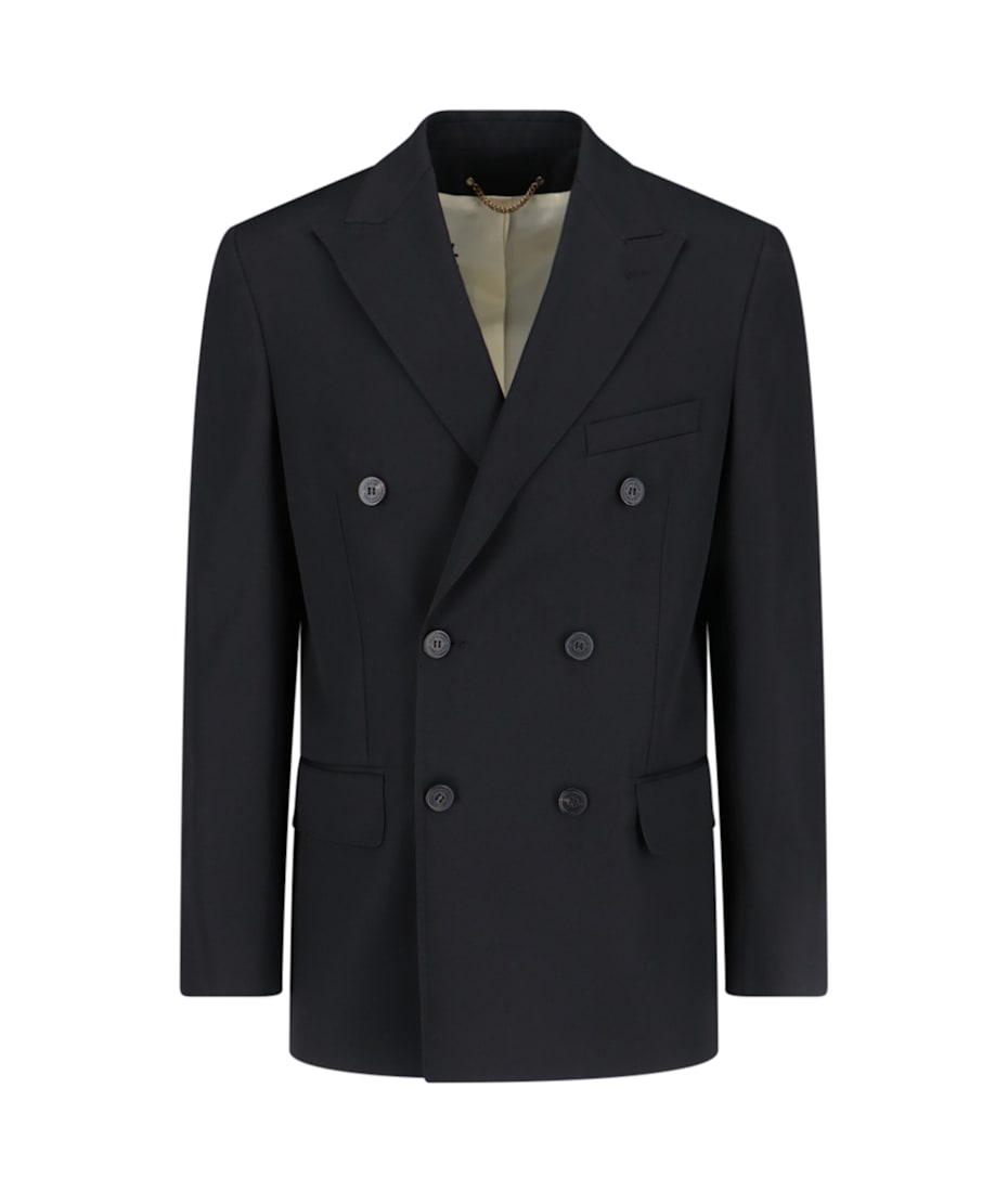 ジャケット Golden Goose Cappotto Doppiopetto In Misto Lana Golden Goose Double-breasted Blazer | italist