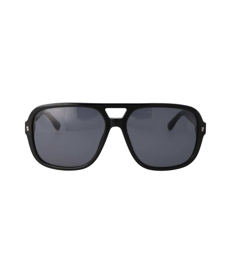 D2 Hype Black Sunglasses