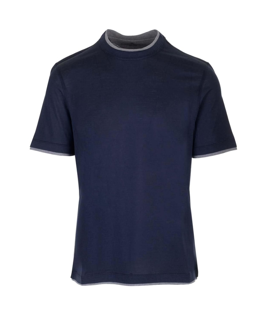 【関税＆送料込み】Brunello Cucinelli Double Layer T-Shirt Brunello Cucinelli Double Layer T-shirt | italist