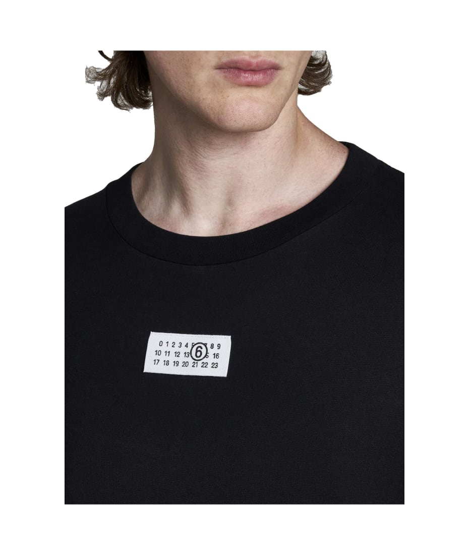 Tシャツ・カットソー MM6 Maison Margiela FW25 (SH0GC0034 S24312900) Maison Margiela MM6 TEE Black | BSTN Store