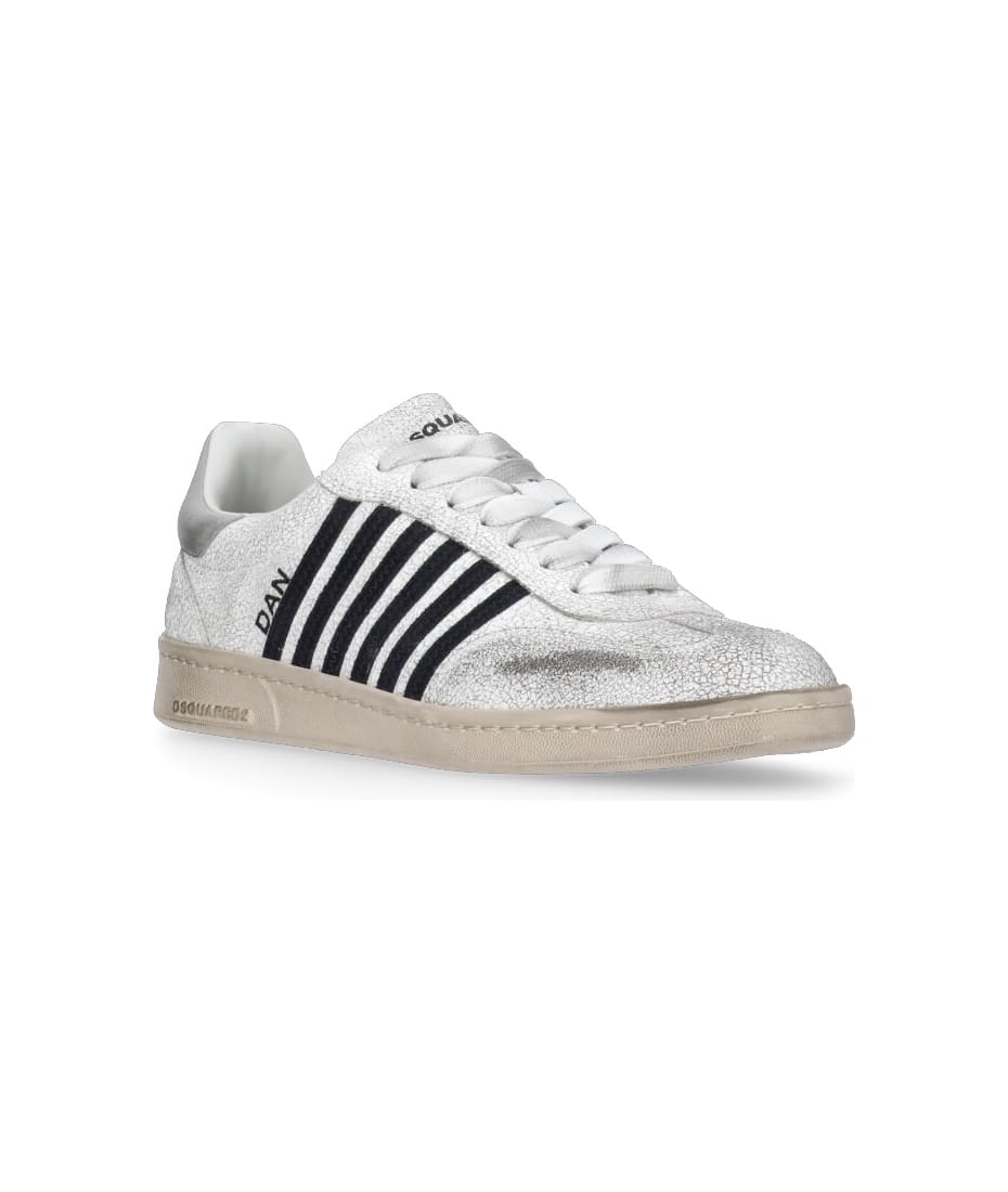 【送料&関税込】Dsquared2 Boxer Vintage Low-top Sneakers Dsquared2 Boxer Vintage Low-top Sneakers | italist