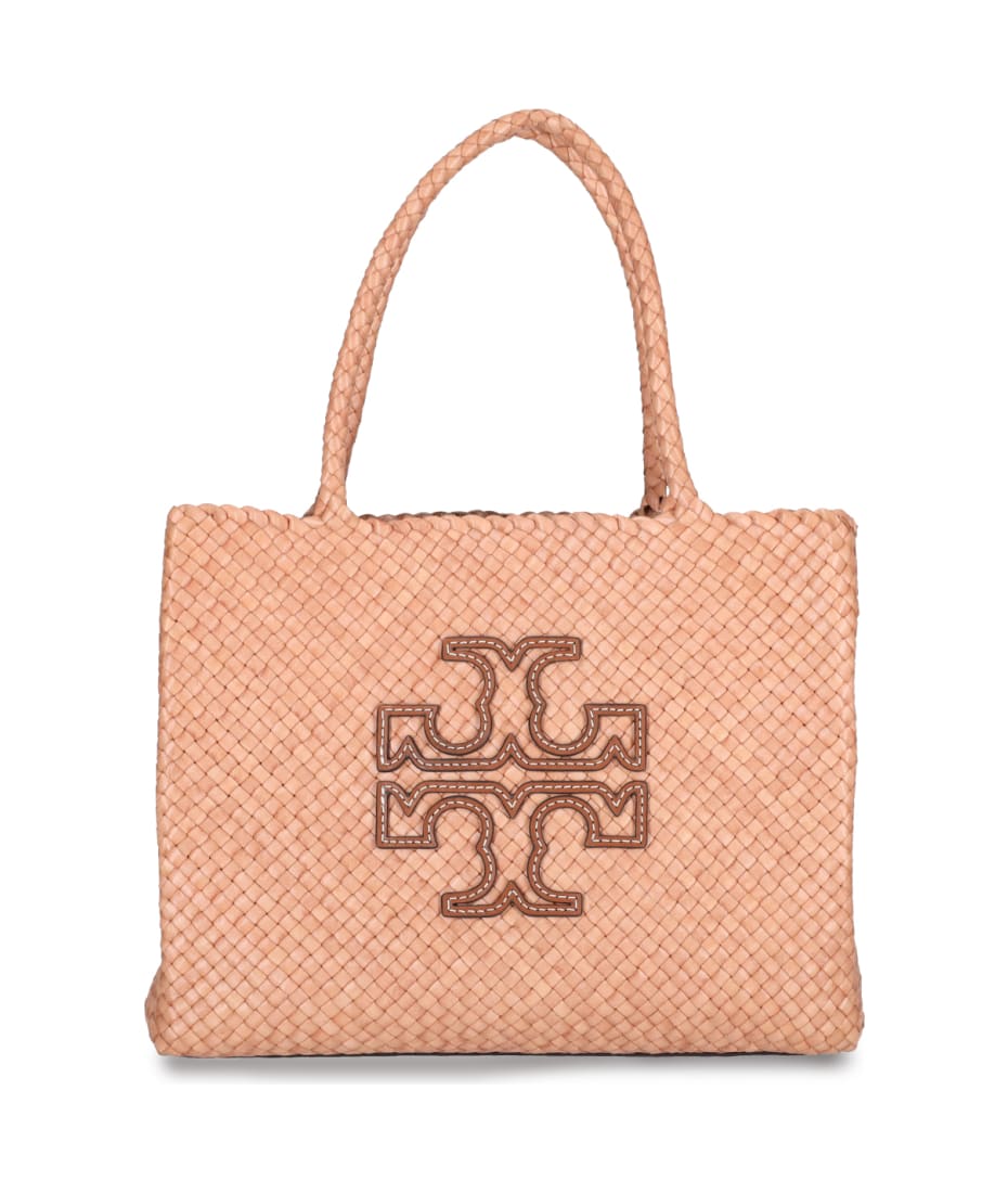 Tory Burch Pink Leather newest Tote McGraw