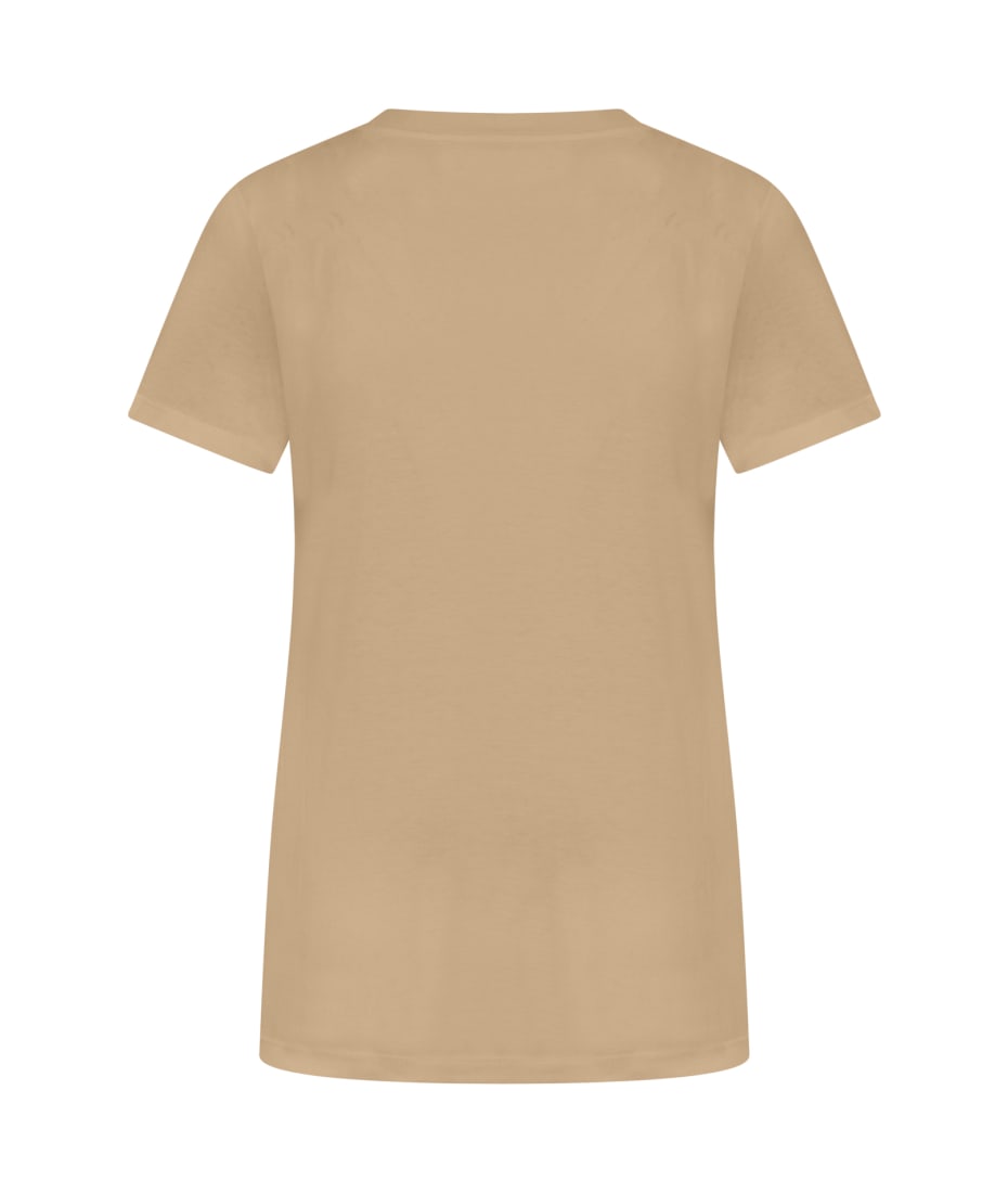 【S MAX MARA】Madera Short Sleeve T-shirt - Camel S Max Mara Madera Tshirt | italist