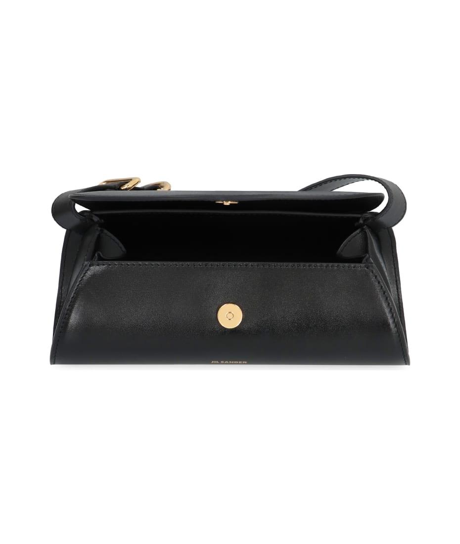 JIL SANDER｜ (Cannolo Mini (J07WD0111 P4840 001)) Buy Jil Sander Cannolo Small Shoulder Bag 'Black