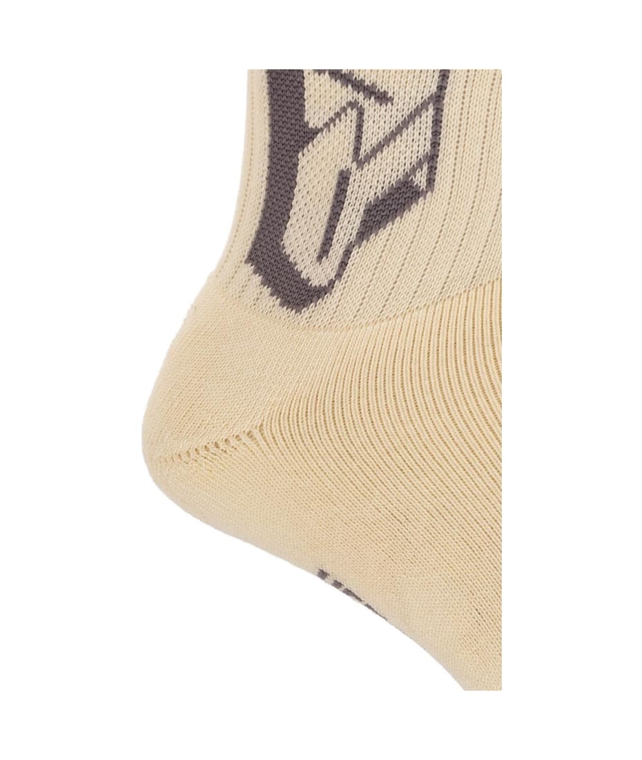 Logo Intarsia Socks