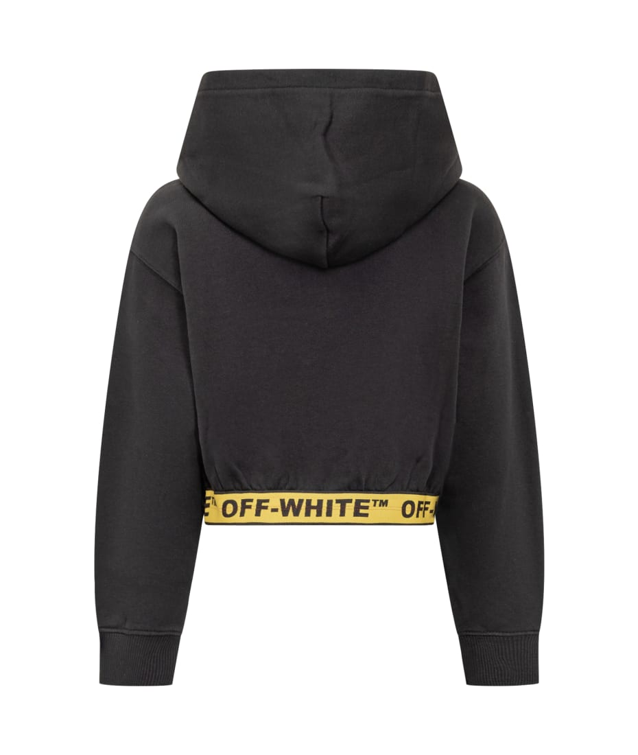 Industrial Over Hoodie - Black/White