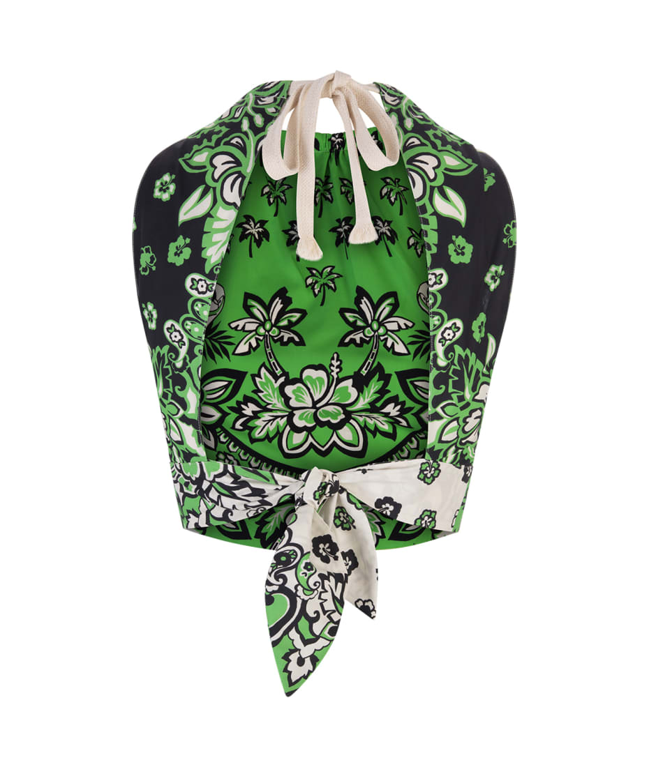 RED Valentino Carre' Bandana Top | italist RED Valentino Carre' Bandana Top | italist