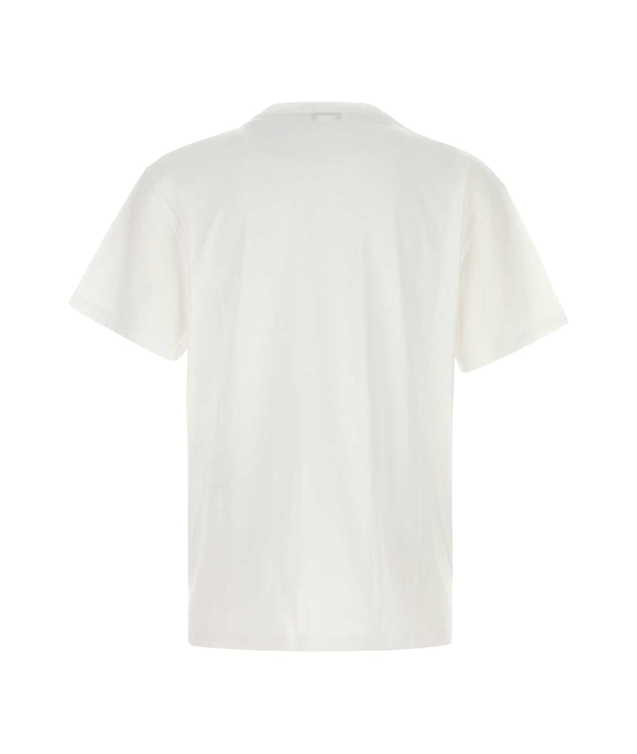 【関税&送料込】Alexander Mcqueen White Stretch Cotton T-Shi Alexander McQueen White Cotton T-shirt | italist
