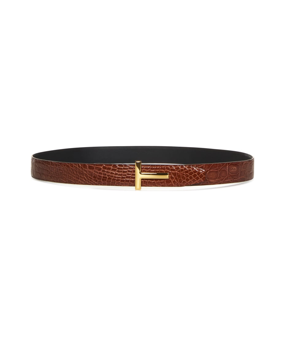 Tom Ford T Icon Belt - Brown