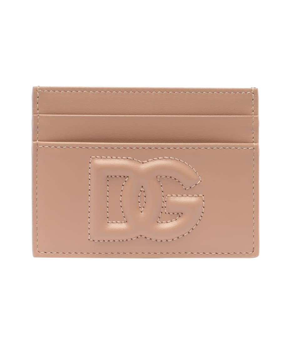 Dolce & Gabbana Logo Embellished Zipped Card Holder - ShopStyle