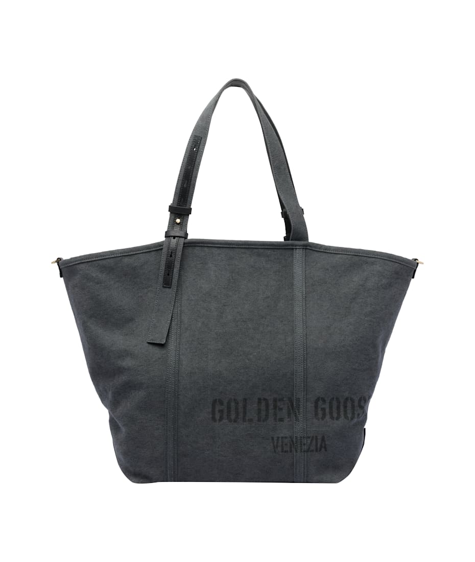 トートバッグ Golden  Deluxe Brand 24.7 Ew Shopping Bag In Canvas 28916126_58128205_600.jpg