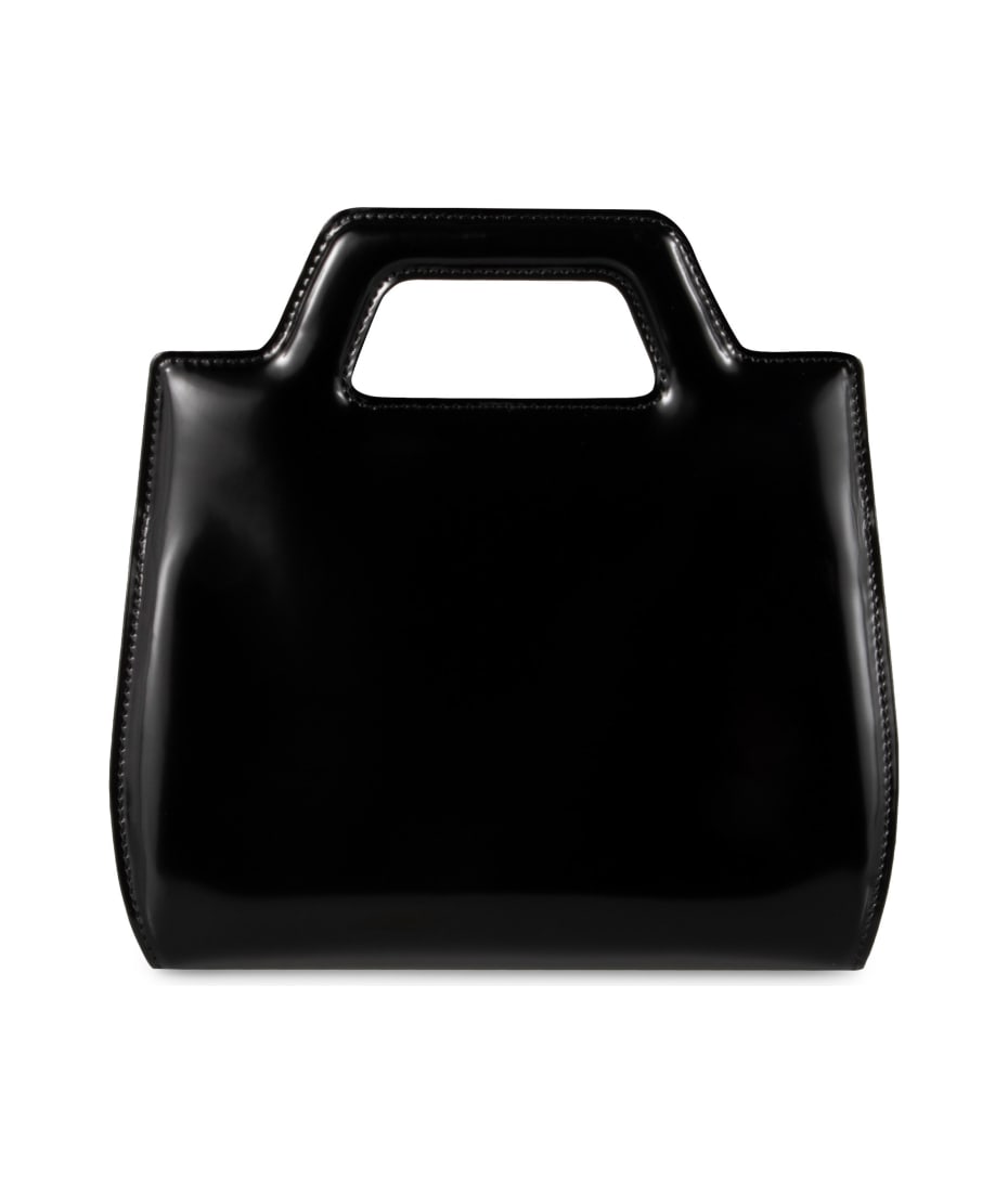 【FERRAGAMO】Wanda パテントレザー ミニトートバッグ 装飾付き Ferragamo Wanda Mini Handbag | italist