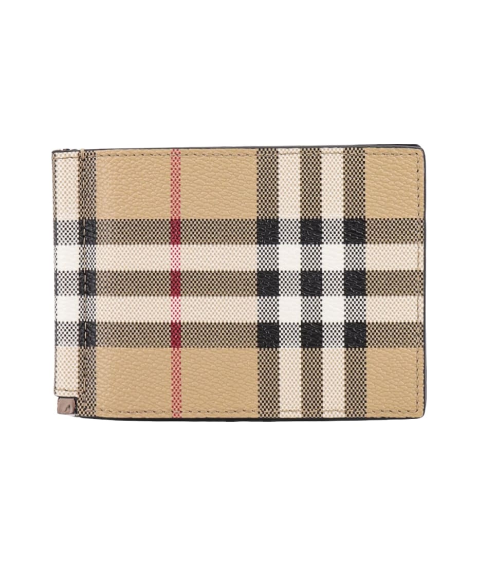 Burberry Chase Card Case in Metallic