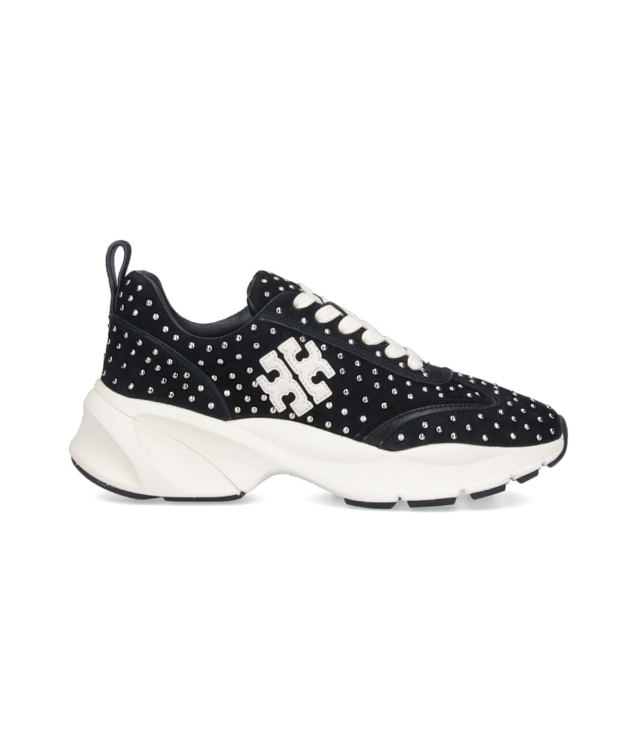 【送料&関税込】Tory Burch good Luck Studs Sneakers Good Luck Studded Trainer: Women's Shoes | Sneakers | Tory