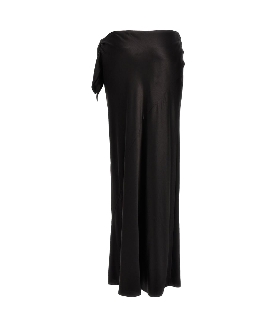 【関税込み】saint laurent Knot long skirt Saint Laurent Knot Maxi Skirt | italist