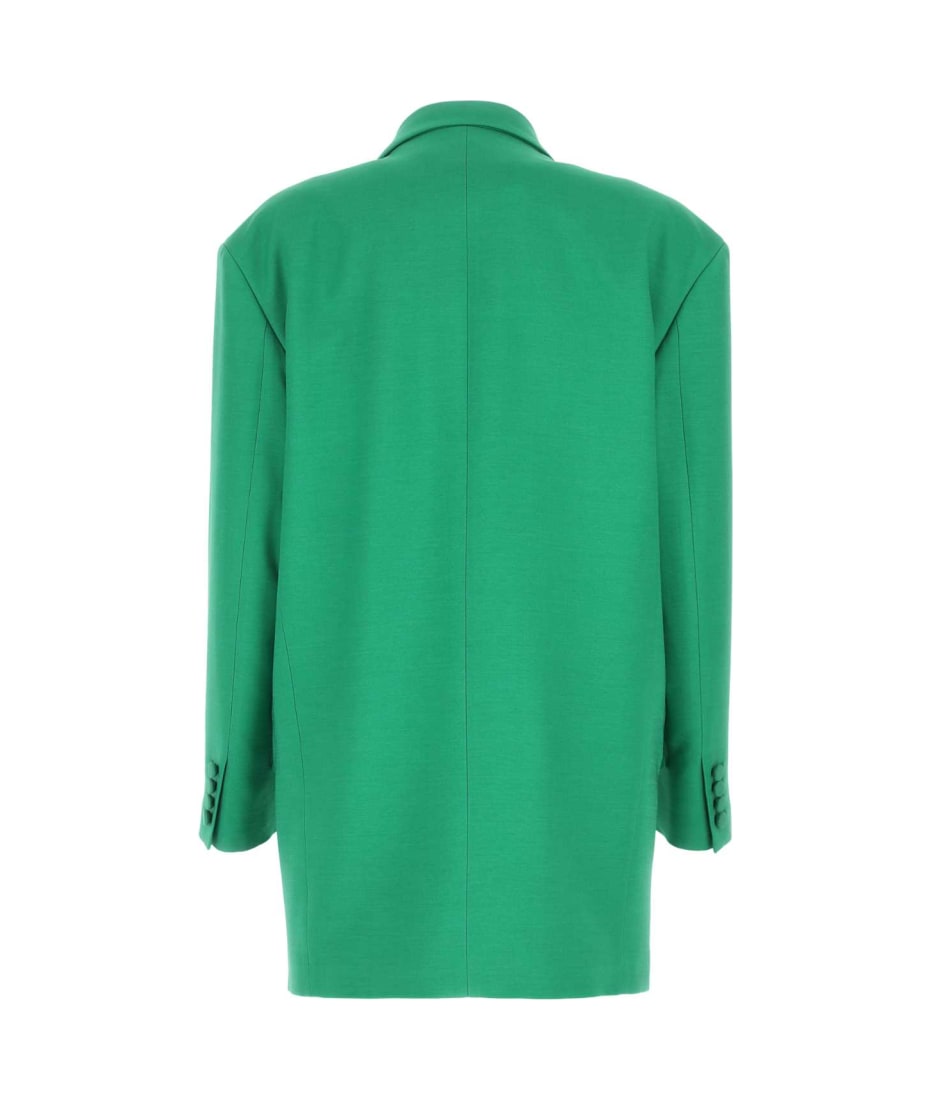 ジャケット VALENTINO Green Crepe Couture oversize blazer Valentino Garavani Green Crepe Couture Oversize Blazer