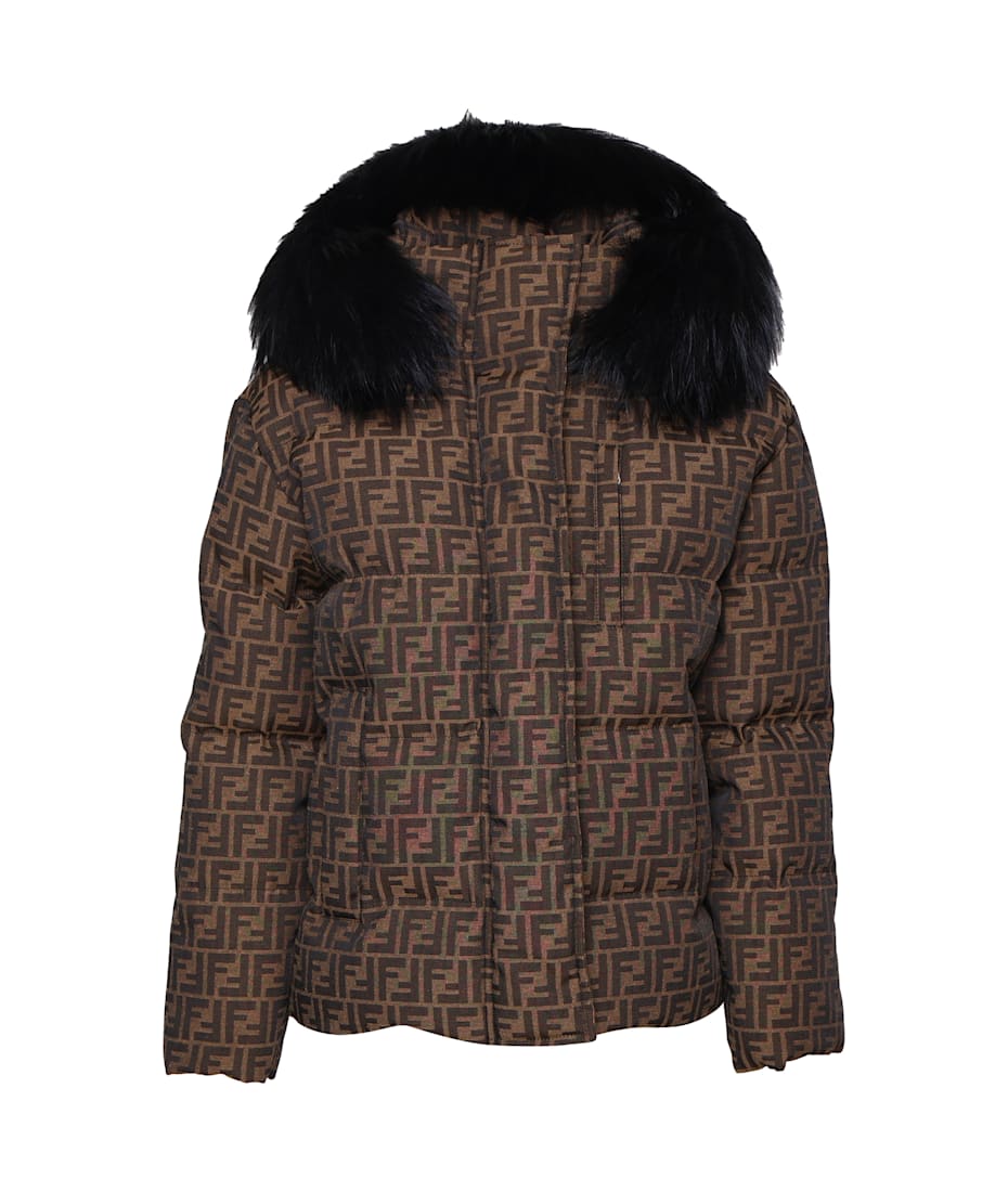 FENDI｜DOWN JACKETS (Tech Fabric ski jacket (FAN186 AT88 Fendi Technical Ski Jacket in Black for Men | Lyst