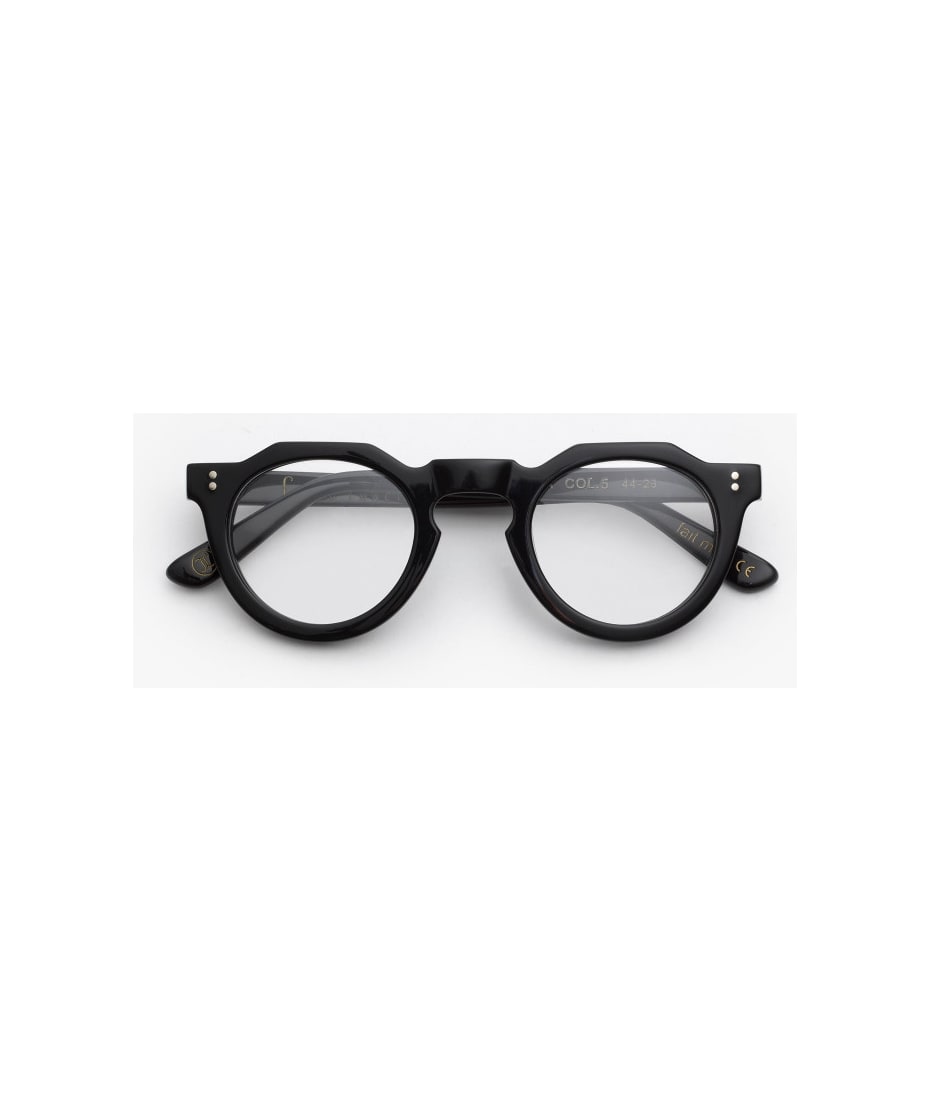 Lesca PICA Black Glasses | italist