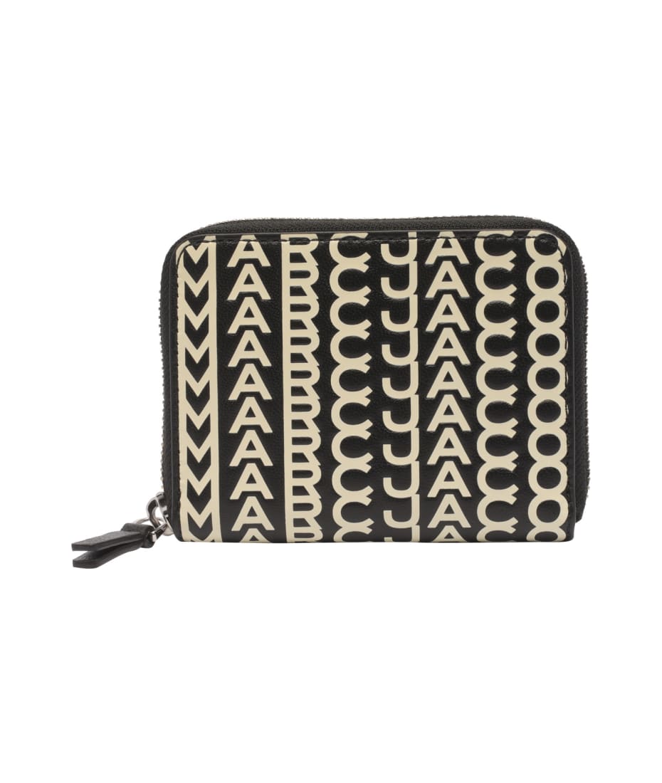 Marc Jacobs Wallets Black The Monogram Zip-Around Wallet - Women