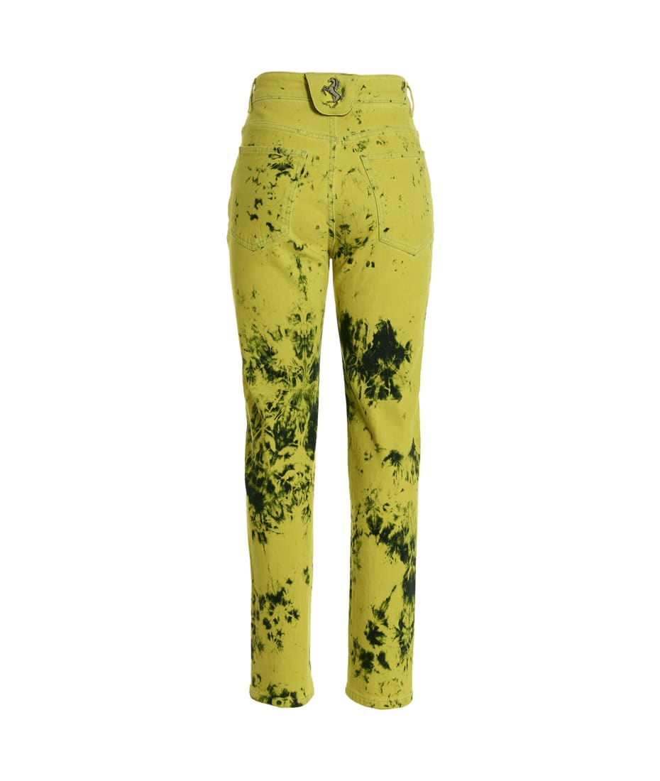 【関税込み】FERRARI Tie-dye jeans Ferrari Tie-dye Jeans | italist