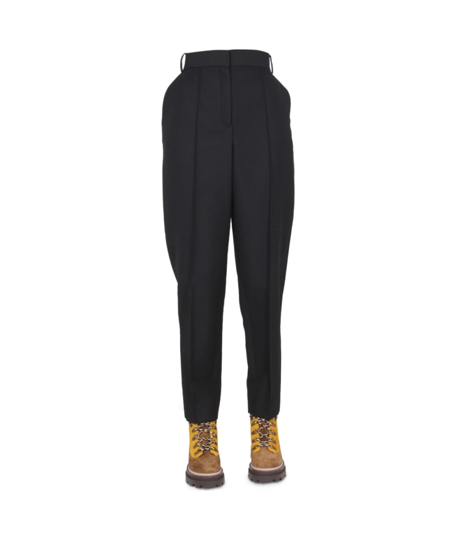 パンツ Tory Burch FW22 MOHAIR PANTS (142973_001) English Mohair Pant, Black | Tory Burch KW