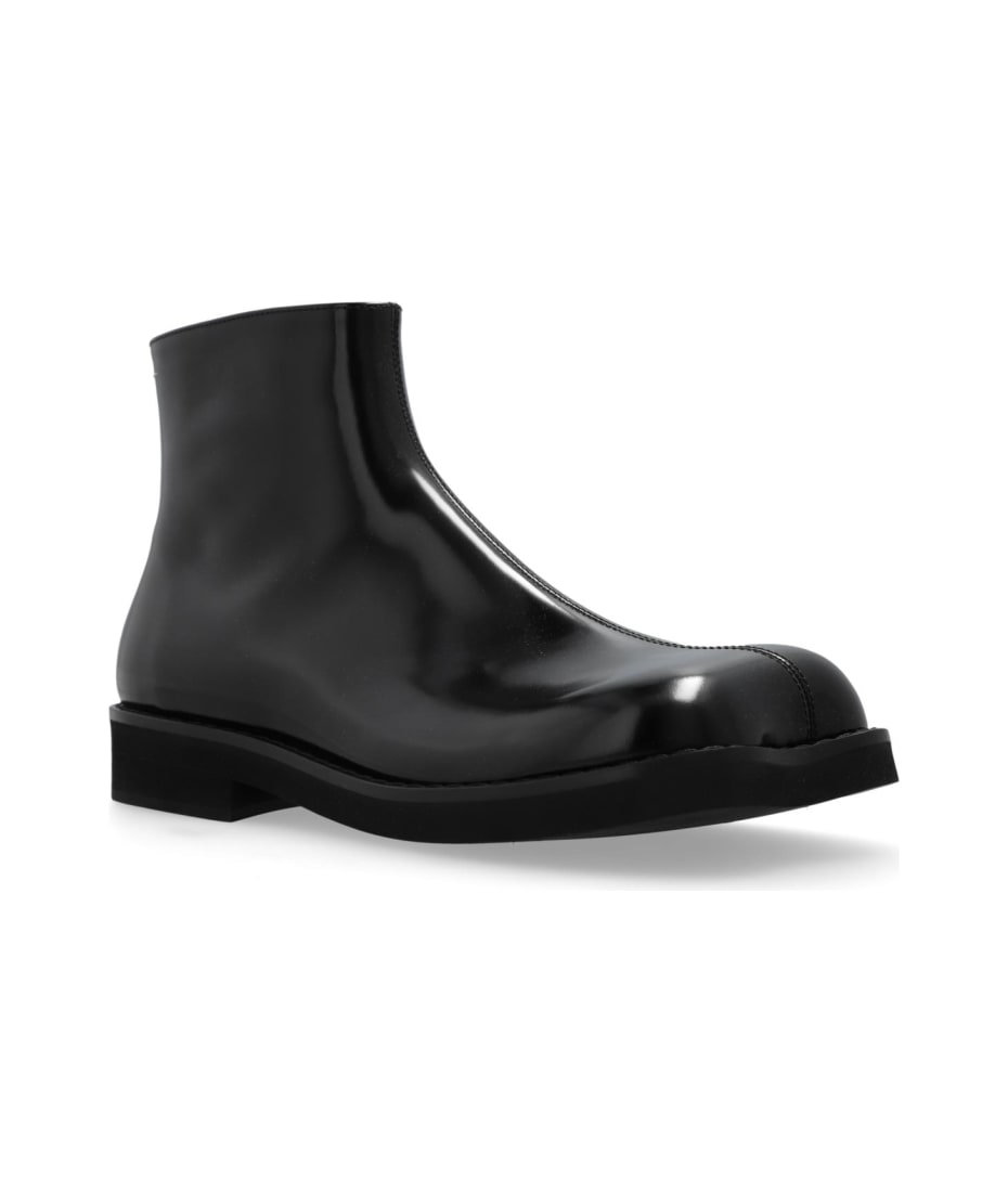 【MM6 MAISON MARGIELA】Anatomic ankle boots MM6 Maison Margiela Anatomic 45mm Ankle Boots | Black | FARFETCH
