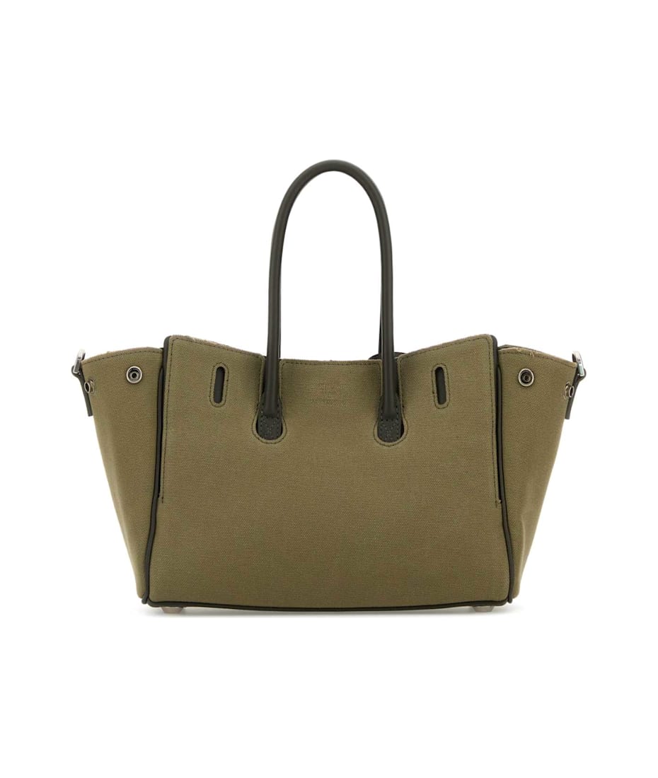 トートバッグ Balenciaga Army Green Canvas Carry All Bel A a088e9fc72b4ddd46edeee281522fe