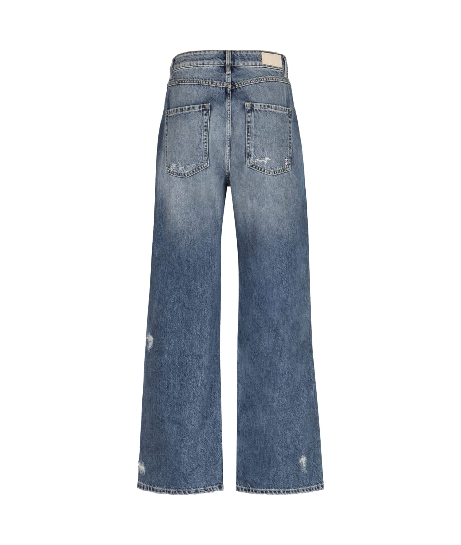 デニム・ジーパン ICON FW25 WOMAN JEANS (POPPY ID804) Poppy - Women's Wide Leg Jeans | ICON DENIM Los Angeles