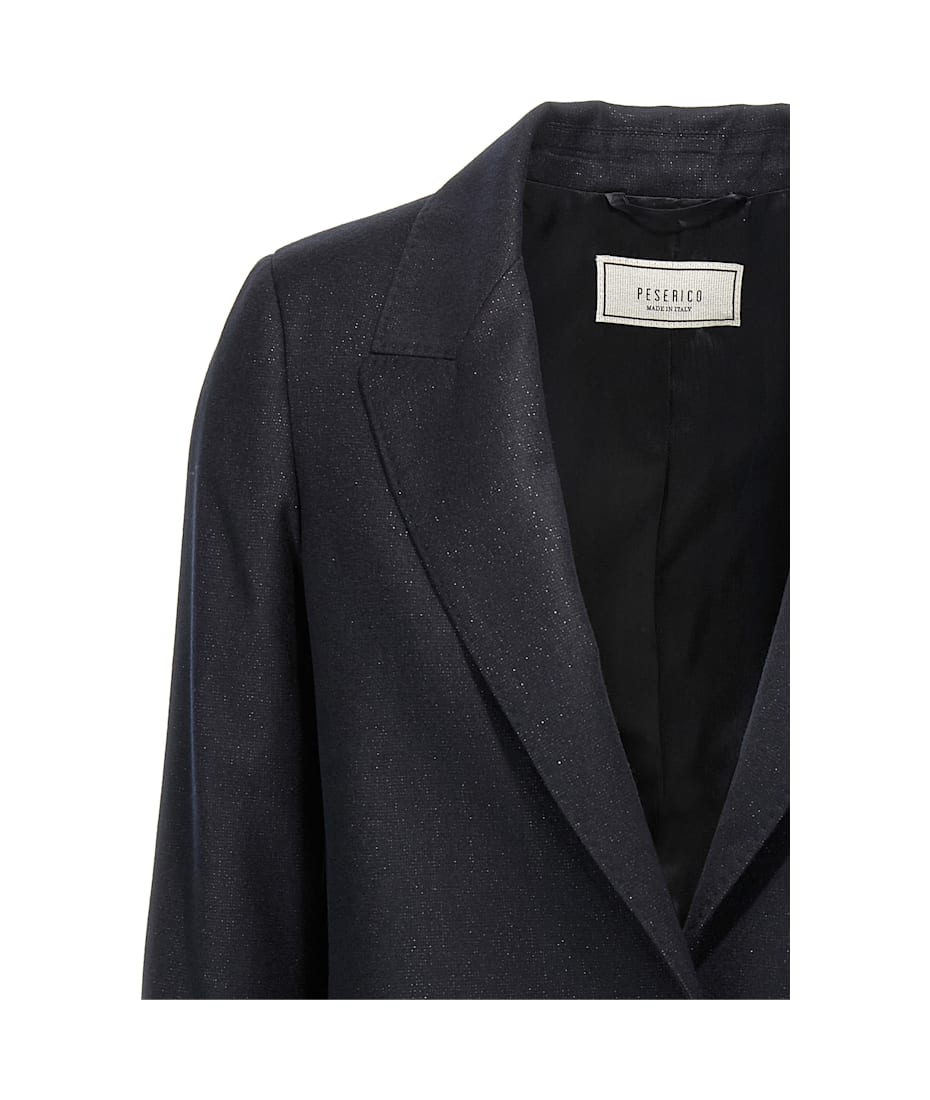ジャケット PESERICO Lurex single-breasted blazer (A01137D03359 962) Peserico Lurex Single-breasted Blazer | italist