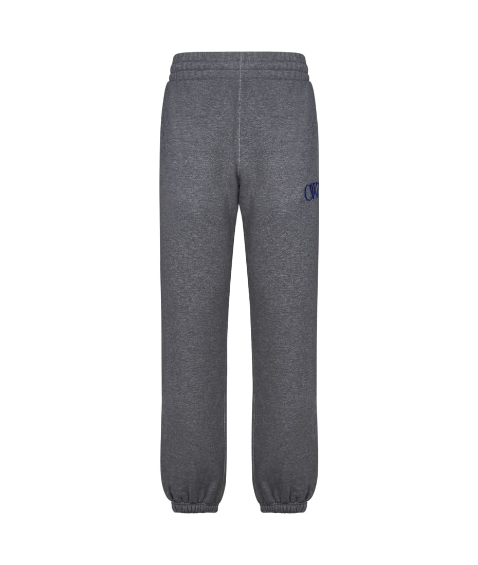 Off-White Trousers - GREY/BLUE