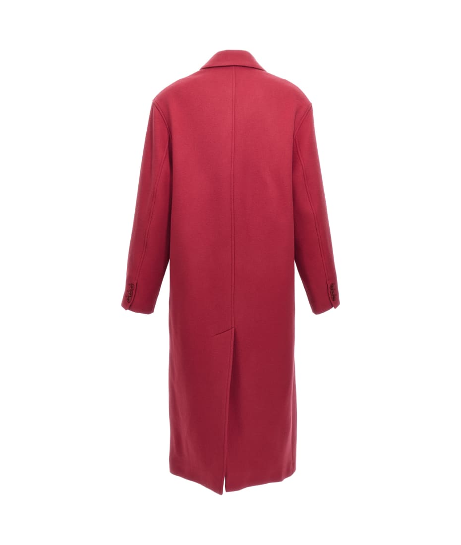 Isabel Marant Theodore Double-breasted Wool Blend Coat