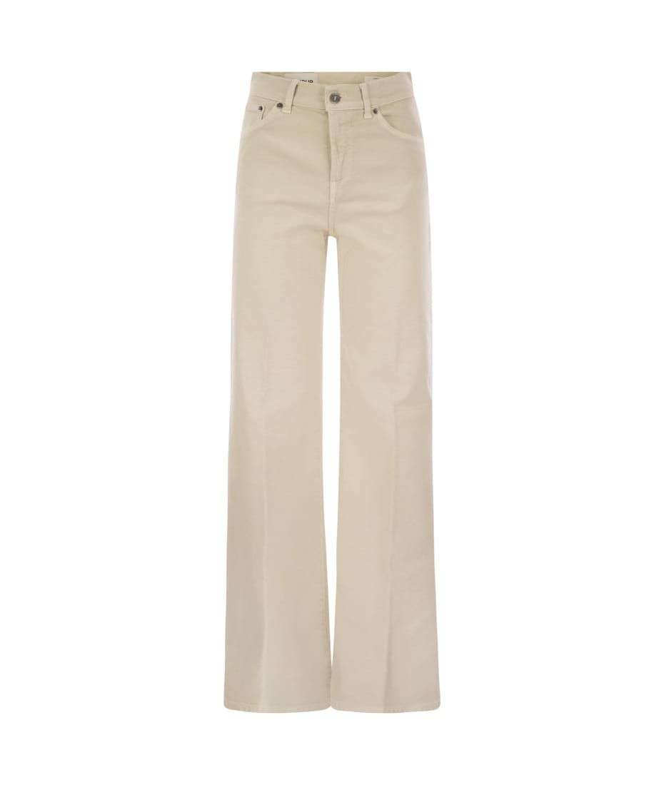 デニム・ジーパン DONDUP FW24 AMBER - Wide-leg jeans (DP619CS0179YIB6 005) Dondup Amber - Wide-leg Jeans | italist