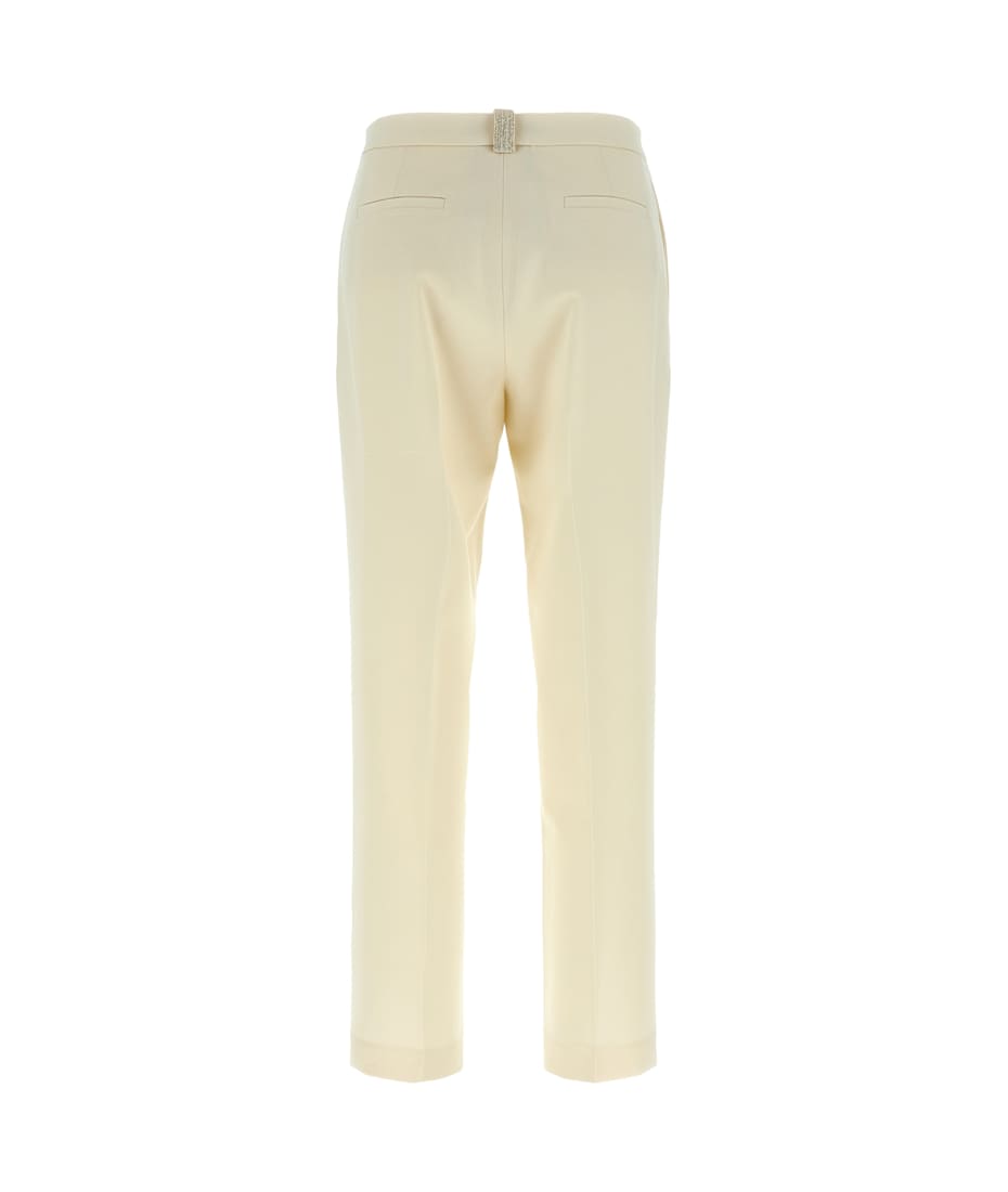 パンツ FABIANA FILIPPI Jewel detail pants (PAD215F326L530 0145) Fabiana filippi Jewel detail pants available on julian