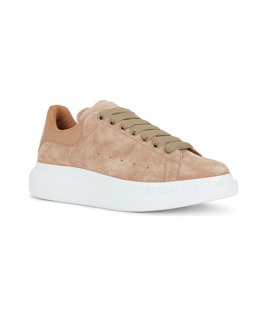 alexander mcqueen taupe sneakers